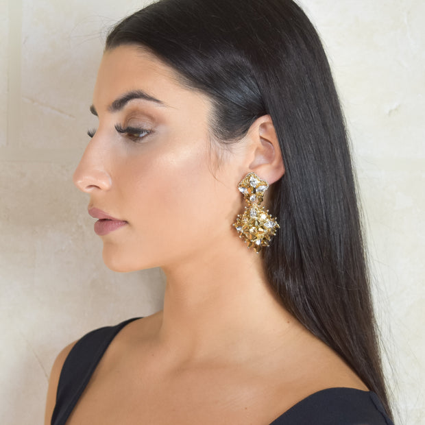 Alexa Earrings Gold