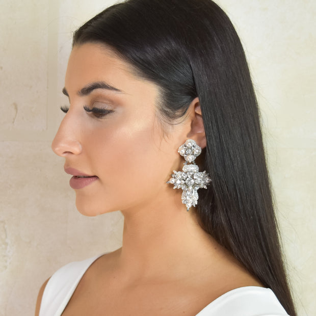 Angela Earrings Silver
