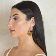 Ari Bug Earrings Metallic Gold